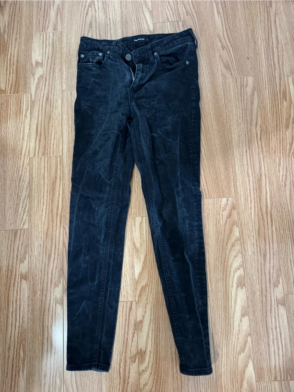 Frank and Oak Black Skinny Jeans 27/27